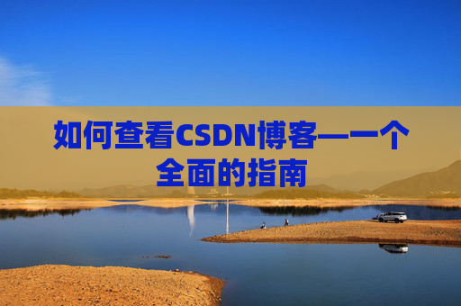 如何查看CSDN博客—一个全面的指南